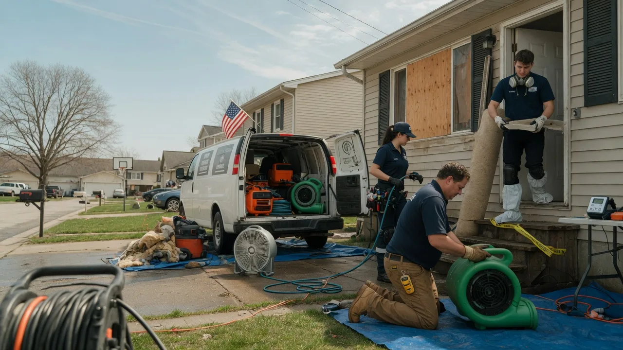 Water Damage Restoration in Englishtown, NJ near me